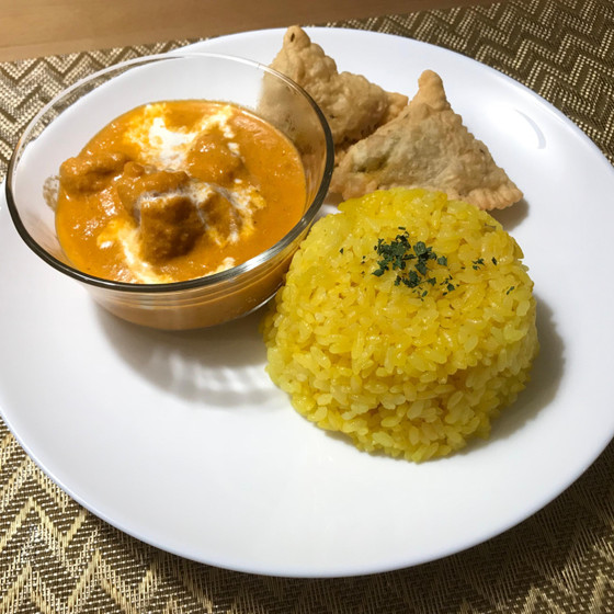 ターメリックライスは炊飯器で炊き上げるので手間いらずで