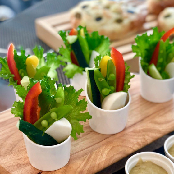 お野菜はお好きな物をどうぞ。