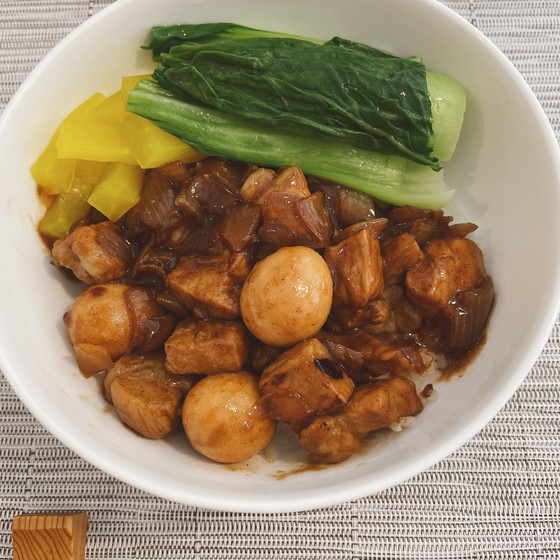 【Zoomレッスン】ルーロー飯＆豆花風デザート（ルーロー飯はお弁当Ver.も有り）