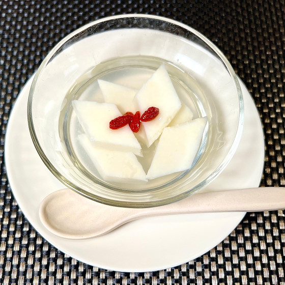 デザートは杏仁豆腐
※メニュー追加しました。
