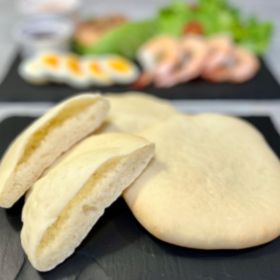 美味しいピタパンが簡単に出来ます。