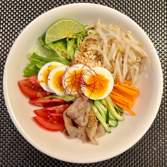 【対面通常レッスン】暑い今だから『冷やしフォー＆生春巻き＆ベトナム風豚の串焼き他』
