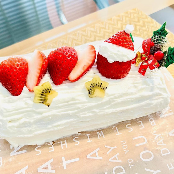 【対面レッスン】Xmas 簡単ブッシュ・ド・ノエルを焼こう