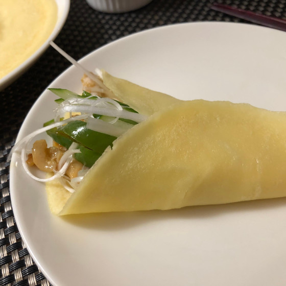 もちッとしたとっても美味しいクレープ。焼き方のコツも！