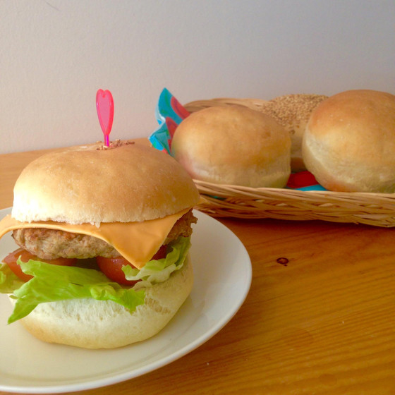 手作りハンバーガーを作りましょう
