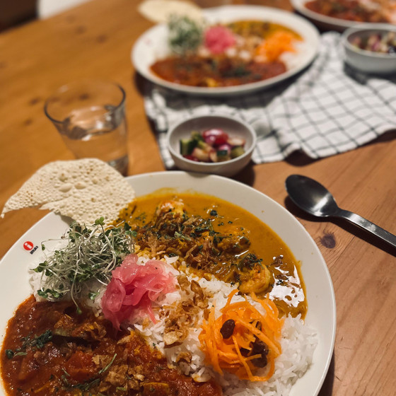 【お料理】本格スパイスカレー