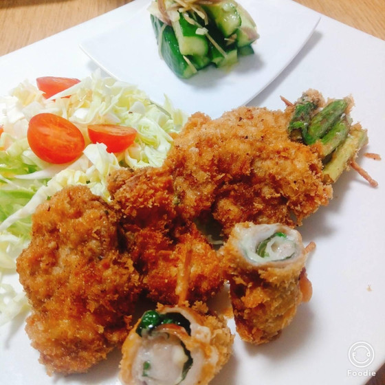 【料理だけ】中級　一口ヒレカツの定食定番メニューレッスン