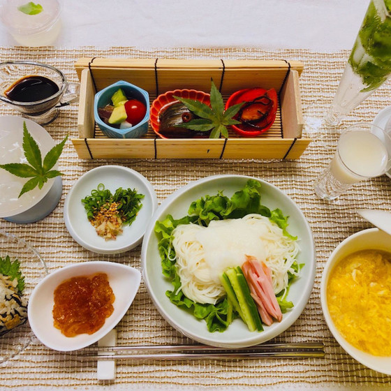 文月の爽やかな和の食