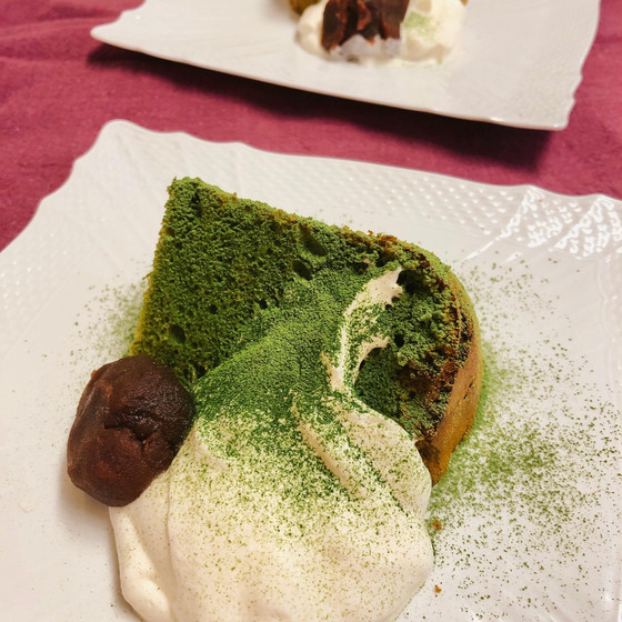 オンラインレッスン無添加シフォンケーキと苺コンフィチュール