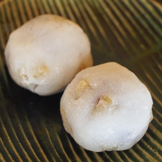 10月の和菓子教室 　栗のお大福＆栗蒸し羊羹