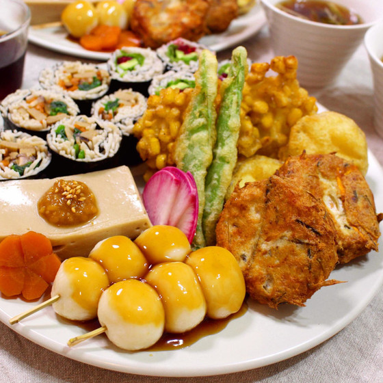 ワンプレート精進料理🌿(英語)
