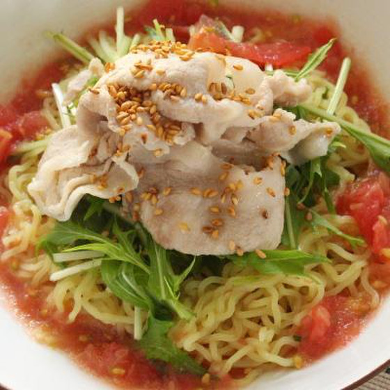 夏野菜を使った冷やし麺＆ビールのおつまみで楽しもう！