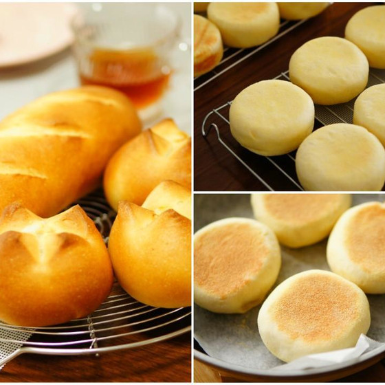 チーズパン＊イングリッシュマフィン