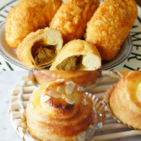 カレーパン＊アーモンドロール