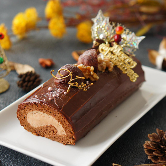 【X'masケーキレッスン】ブッシュ・ド・ノエル