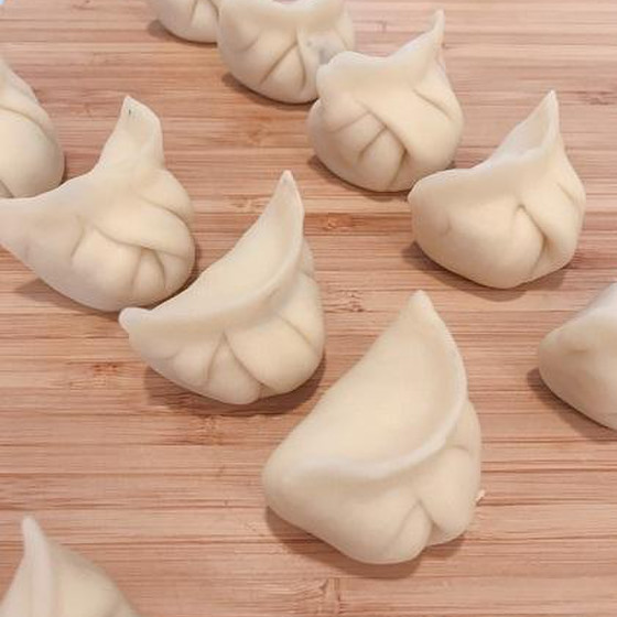 皮から手作り水餃子