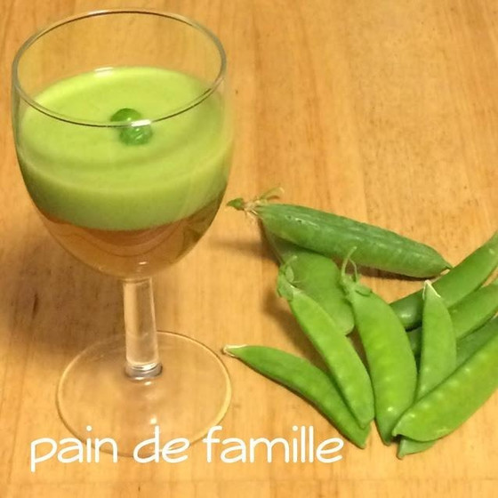 天然酵母の丸パン&旬野菜簡単料理グリーンピース