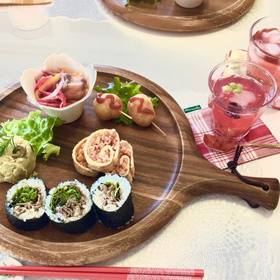 【シーメニュー】手軽に6品！春のピクニック弁当