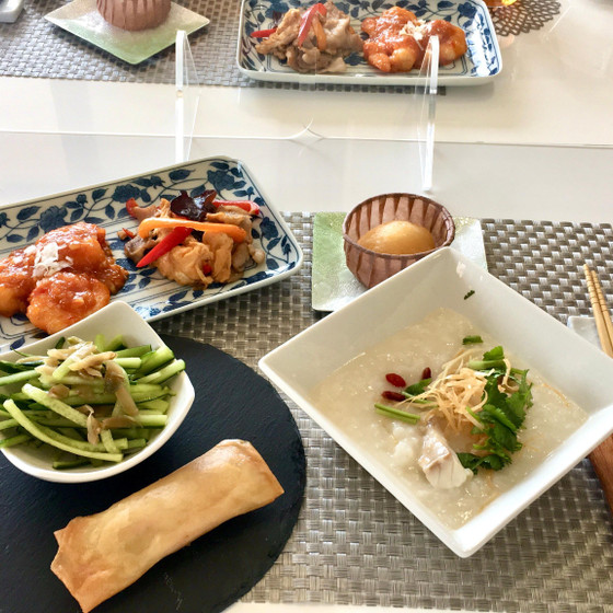 【2月限定リラメニュー】みんなで華やかチャイニーズテーブル