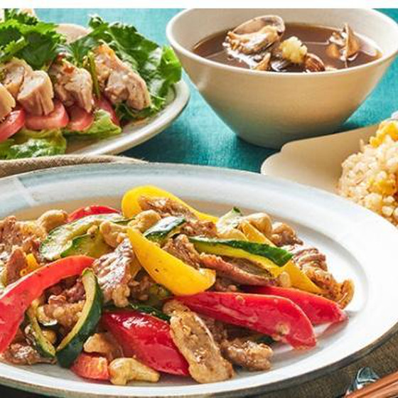 【8月限定リラメニュー】時短で簡単！ 夏のおうち中華