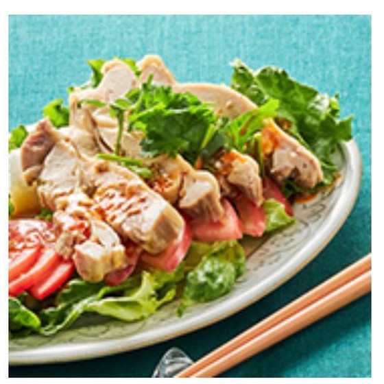 【2】よだれ鶏の中華サラダ