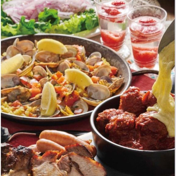 【4月限定リラメニュー】クスパアワード受賞特典付き！ラクレットチーズ登場 こだわり肉バルへようこそ！