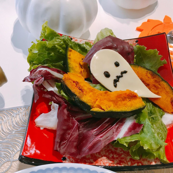【3】ハロウィンサラダ