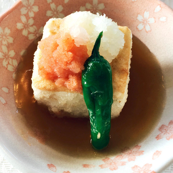 【2】揚げ出し豆腐