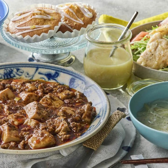 【5月後半限定シーメニュー】レモン塩こうじを使いまわして麻婆豆腐定食！