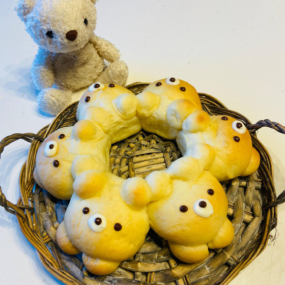 【オンライン】＜夏休み企画＞くまのちぎりパン