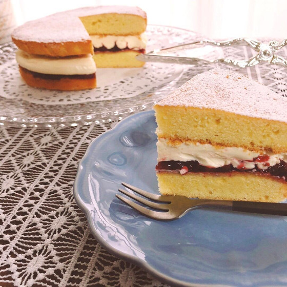 英国ヴィクトリアケーキ