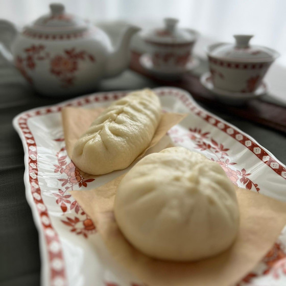 肉まん＆餃子ドッグ