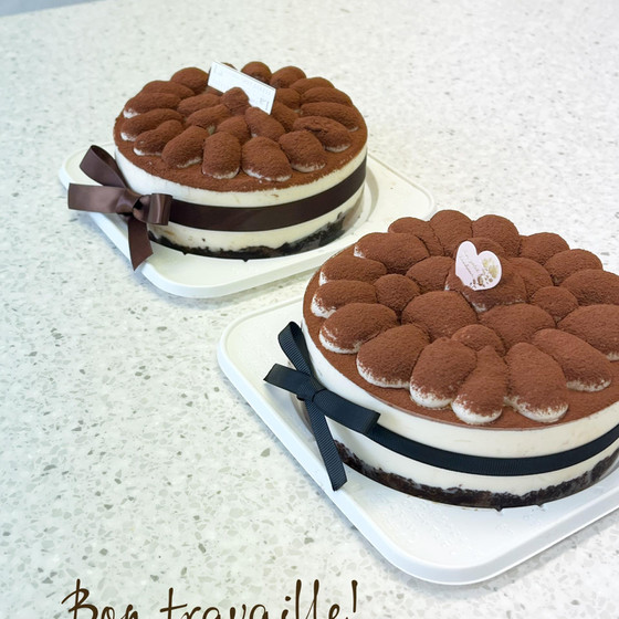 生徒さんが作った可愛いケーキ