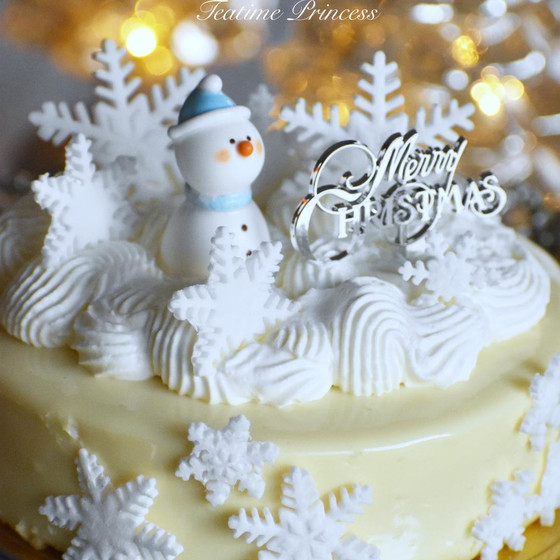 【楽しいクリスマスケーキ作り!】「チーズムースとベリーのケーキ」