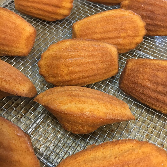 「塩キャラメルマドレーヌ」焼き菓子の定番を一味変えて〜♪