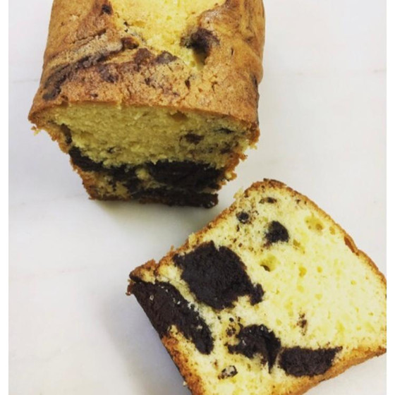 ほんのりオレンジ風味「チョコマーブルのパウンドケーキ」