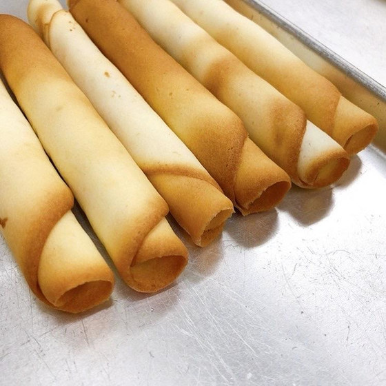 イルプルーの「シガール」葉巻の形の巻き巻きクッキー