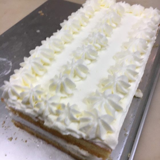 いちごが無くても「ショートケーキ」綺麗に作りましょう！