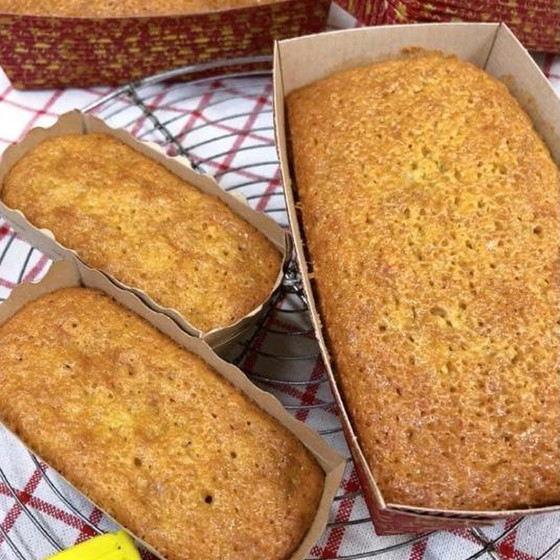 割引【バナナケーキ】ぐるぐる混ぜて焼く、簡単なのに、驚く美味しさ