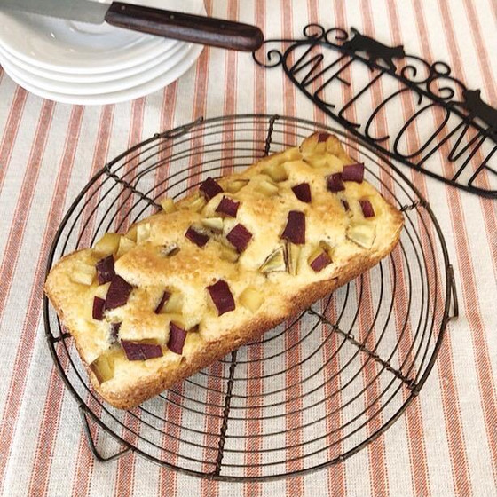 旬の喜びを嬉しく頂くnewレッスン「さつまいもケーキ