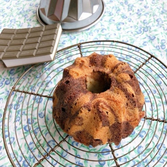 定番のチョコマーブルケーキを簡単レシピにしてキッズレッスン開催します！