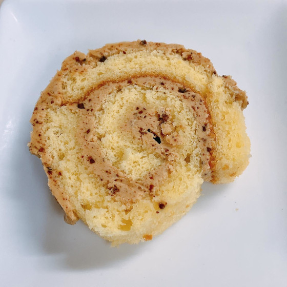 newレッスン「プラリネバタークリームのロールケーキ」