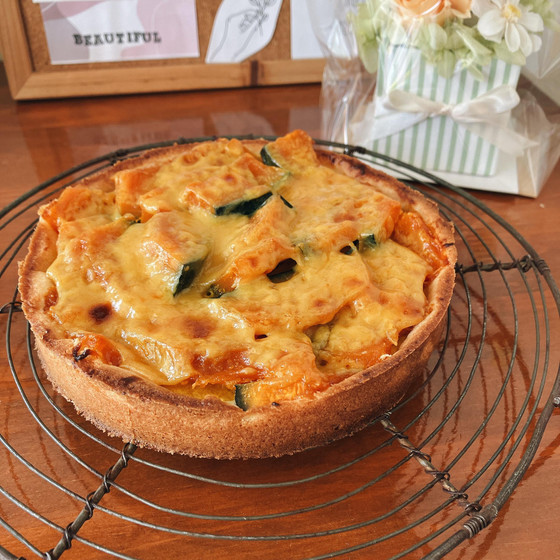 かぼちゃのタルト〜オレンジの風味を効かせて…イルプルーの古いレシピでレッスン