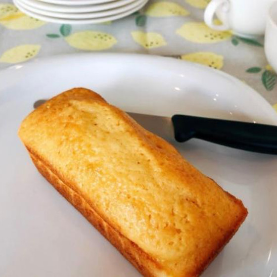 newレッスン、こころがほっこりする優しい味わい「はちみつレモンケーキ」3本作成し、持ち帰れます