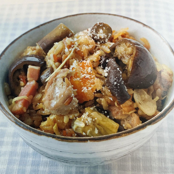 スタジオ「ビアンドレ」にて、天然だしを使った身体に優しいご飯レッスン