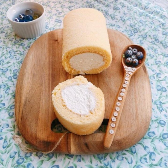 みんなの憧れ☆美味しい純生クリームたっぷりの「生クリームのロール