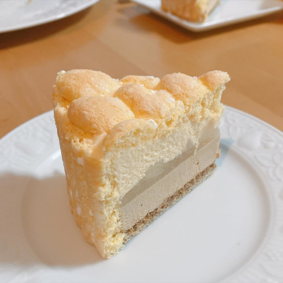 夏限定レッスン「アールグレイと白桃のケーキ」newレッスン