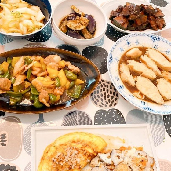 【7品のごはん】お野菜とお肉とたまごを使ったえいようごはん