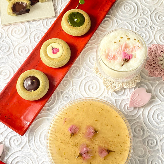 【甘塩っぱいスイーツ】桜チーズケーキと春スイーツ他２品