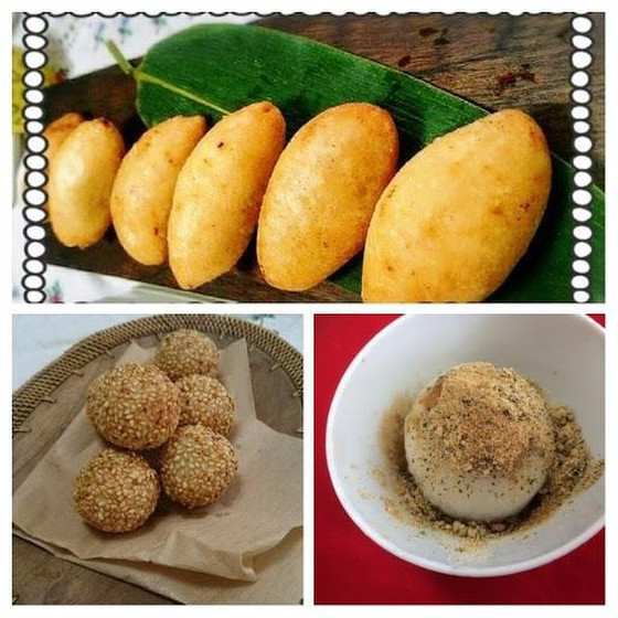 胡麻団子＆ハムスイコウ＆ようたんがん　ジャスミンティと一緒に